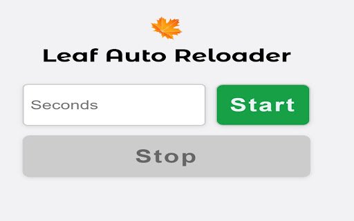 Leaf Auto Reloader  from Chrome web store to be run with OffiDocs Chromium online