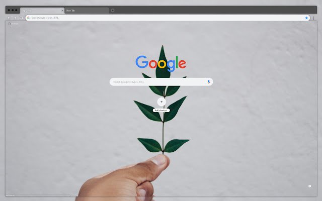 Leaf in hand mula sa Chrome web store na tatakbo sa OffiDocs Chromium online