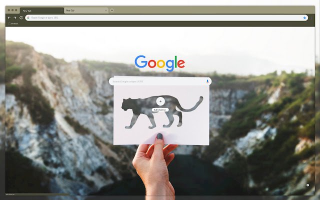 Leaf leopard hand de Chrome web store se ejecutará con OffiDocs Chromium en línea