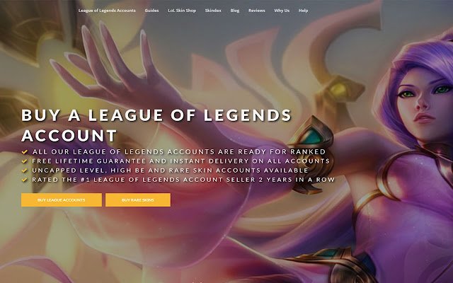 League of Legends Account Viewer  from Chrome web store to be run with OffiDocs Chromium online