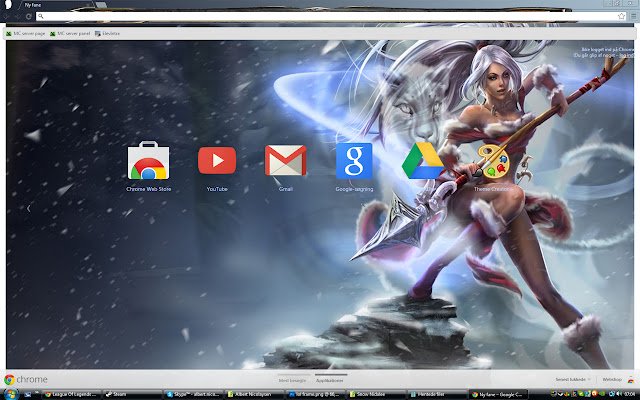 League Of Legends Snow Nidalee  from Chrome web store to be run with OffiDocs Chromium online