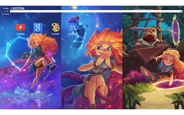 League of Legends Zoe 2 1920x1080 din magazinul web Chrome va fi rulat cu OffiDocs Chromium online