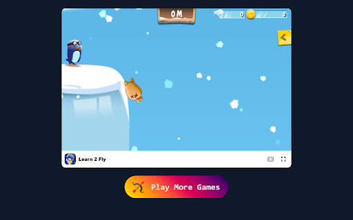 Learn 2 Fly Game Launch Your Penguin to New Heights!  from Chrome web store to be run with OffiDocs Chromium online