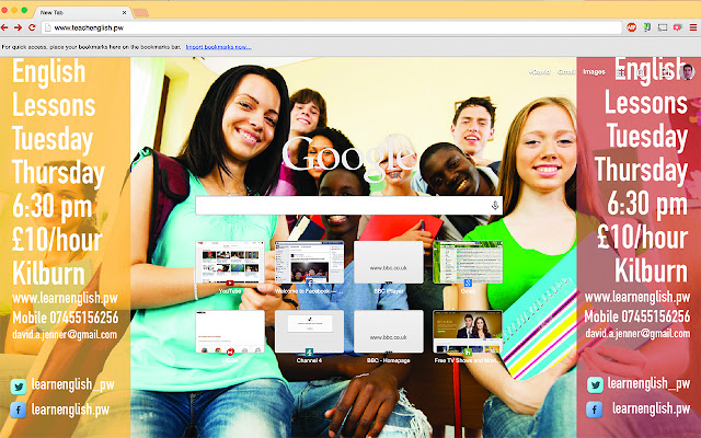 Learn English sm theme  from Chrome web store to be run with OffiDocs Chromium online