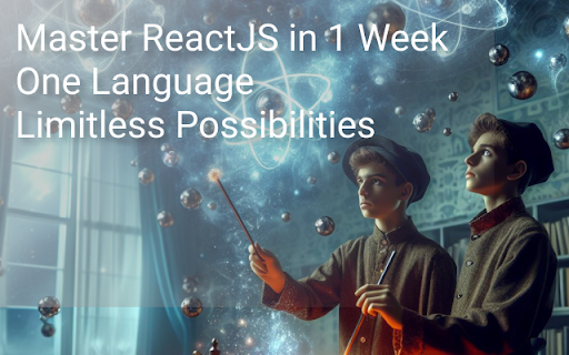 Learn ReactJS 7 Days Challenge from Chrome web store to be run with OffiDocs Chromium online Learn ReactJS 7 Days Challenge from Chrome web store to be run with OffiDocs Chromium online