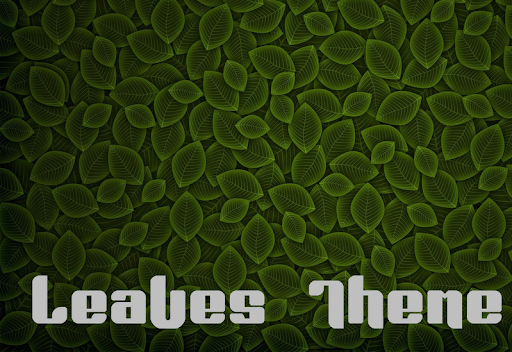 Leaves Theme  from Chrome web store to be run with OffiDocs Chromium online