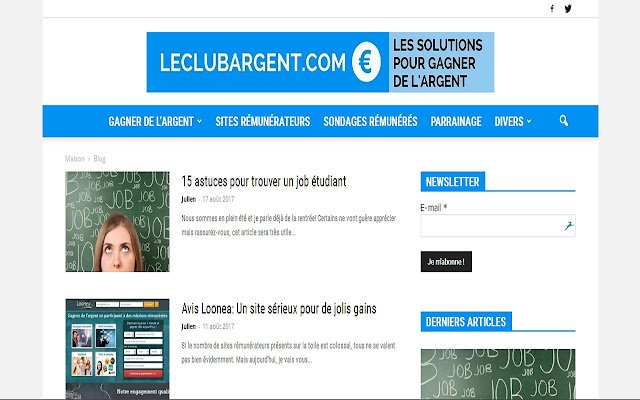 Le Club Argent Les solutions argent daripada kedai web Chrome untuk dijalankan dengan OffiDocs Chromium dalam talian