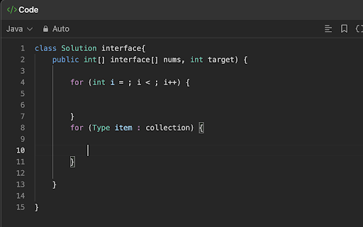 LeetCode Autocomplete Extension  from Chrome web store to be run with OffiDocs Chromium online