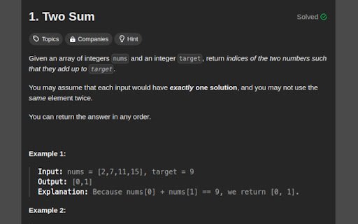 LeetCode Difficulty Remover  from Chrome web store to be run with OffiDocs Chromium online