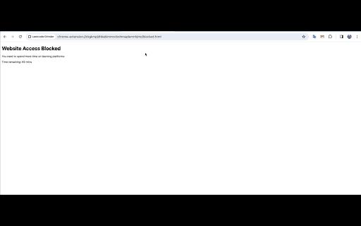 Leetcode Grinder  from Chrome web store to be run with OffiDocs Chromium online