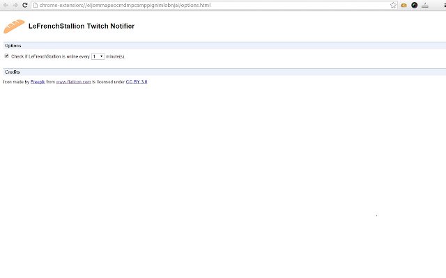 LeFrenchStallion Live Notifier  from Chrome web store to be run with OffiDocs Chromium online