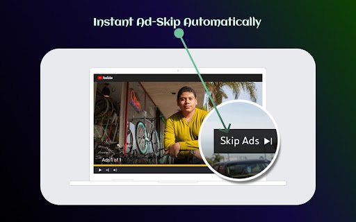 Legal YouTube Ad Skipper  from Chrome web store to be run with OffiDocs Chromium online