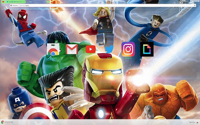 LEGO Super Heroes 2 | 1920X1080 HD THEME  from Chrome web store to be run with OffiDocs Chromium online