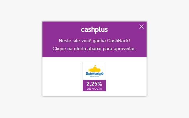 Lembrador CashPlus  from Chrome web store to be run with OffiDocs Chromium online