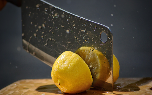Lemon cut in half  from Chrome web store to be run with OffiDocs Chromium online