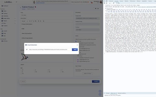 Lenful Extensions  from Chrome web store to be run with OffiDocs Chromium online