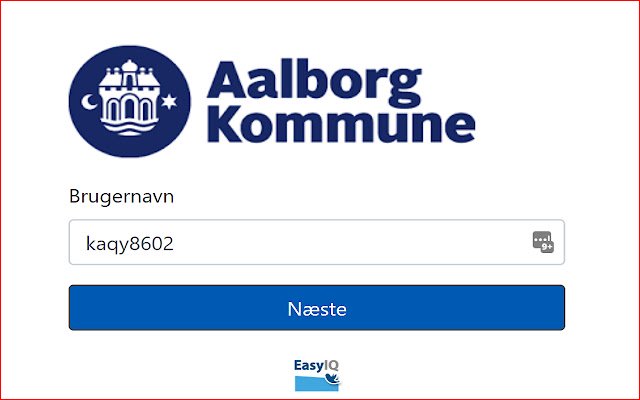 Chrome 网上商店的 LetLogin Aalborg 将与 OffiDocs Chromium 在线运行