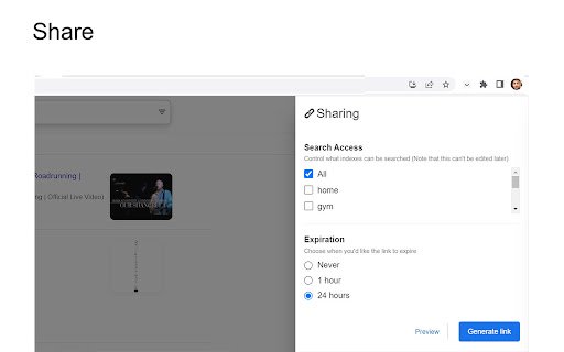 Let Me Search | Your Bookmarks on Steroid  from Chrome web store to be run with OffiDocs Chromium online