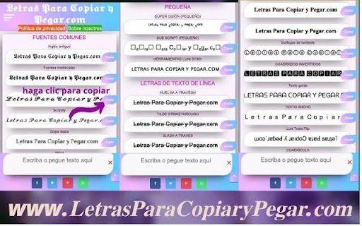 Letras para copiar y pegar letras cursivas  from Chrome web store to be run with OffiDocs Chromium online