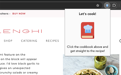Lets cook!  from Chrome web store to be run with OffiDocs Chromium online