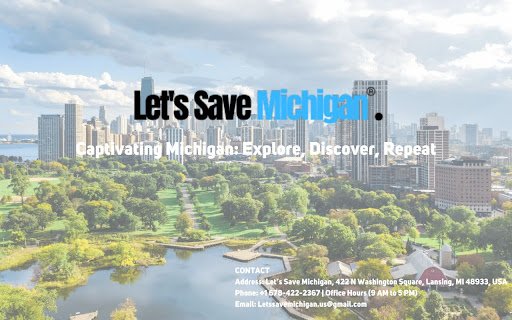 Let’s Save Michigan  from Chrome web store to be run with OffiDocs Chromium online