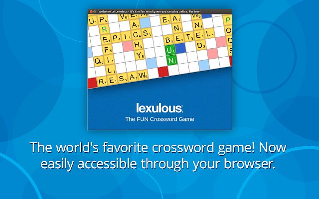 Lexulous Solitaire Word Game  from Chrome web store to be run with OffiDocs Chromium online