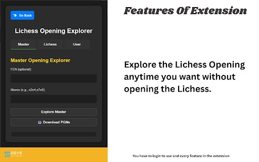 Lichess Companion  from Chrome web store to be run with OffiDocs Chromium online