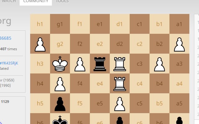 Lichess coord helper  from Chrome web store to be run with OffiDocs Chromium online