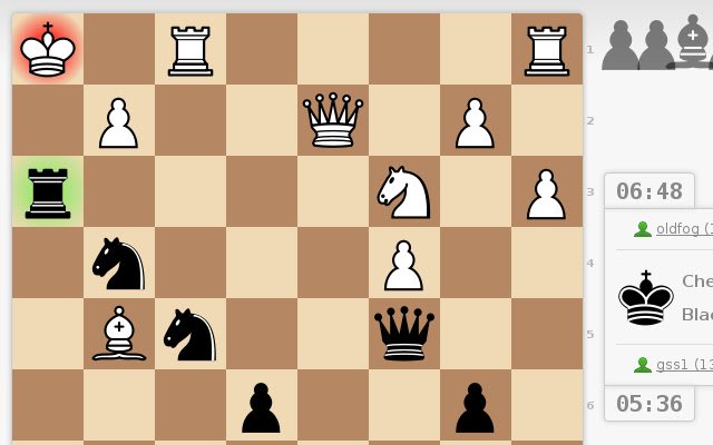 lichess.org  from Chrome web store to be run with OffiDocs Chromium online