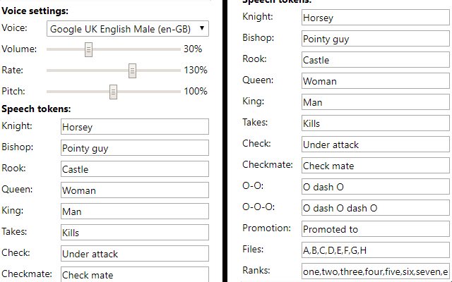 Lichess Text To Speech  from Chrome web store to be run with OffiDocs Chromium online