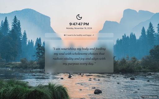 LifeHack Daily Affirmation  from Chrome web store to be run with OffiDocs Chromium online
