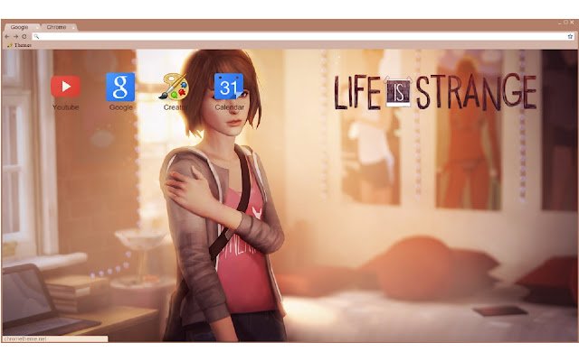 El tema principal Life is Strange de Chrome web store se ejecutará con OffiDocs Chromium en línea