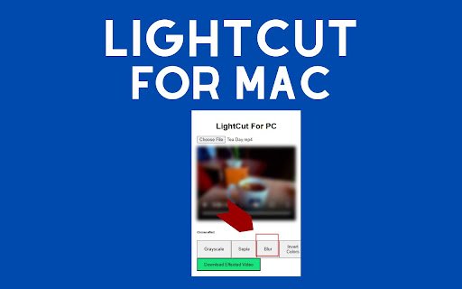 LightCut For PC,Window,Mac (Free Use)  from Chrome web store to be run with OffiDocs Chromium online