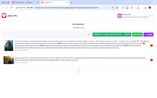 Likers Pro Auto Like  from Chrome web store to be run with OffiDocs Chromium online