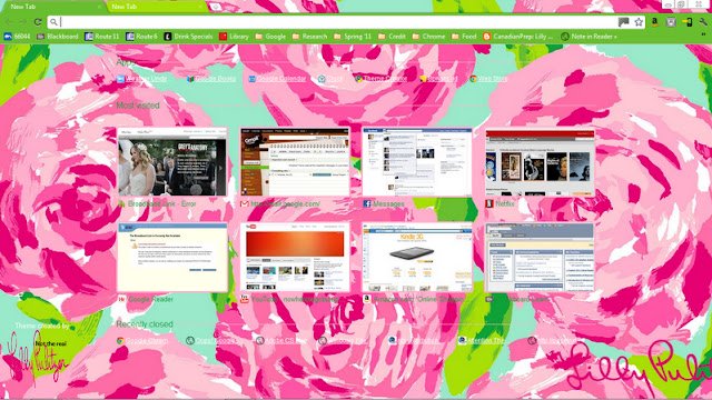 Lilly Pulitzer Roses mula sa Chrome web store na tatakbo sa OffiDocs Chromium online