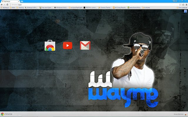 Lil Wayne Theme  from Chrome web store to be run with OffiDocs Chromium online