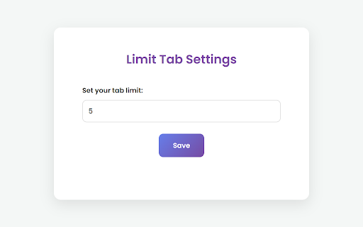 Limit Tab  from Chrome web store to be run with OffiDocs Chromium online