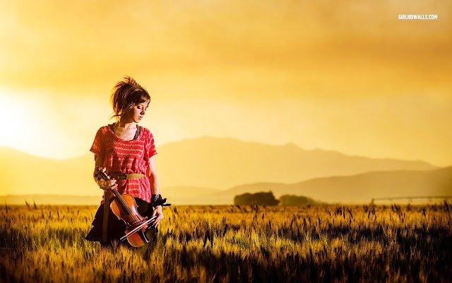 Lindsey Stirling Theme uit de Chrome-webwinkel voor gebruik met OffiDocs Chromium online