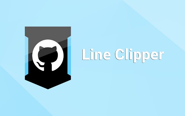 Line Clipper for GitHub  from Chrome web store to be run with OffiDocs Chromium online