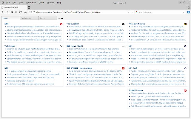 Linefeed  from Chrome web store to be run with OffiDocs Chromium online