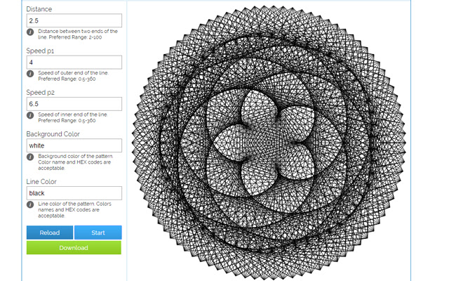 Line Patterns  from Chrome web store to be run with OffiDocs Chromium online