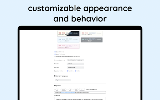 LingLook  from Chrome web store to be run with OffiDocs Chromium online