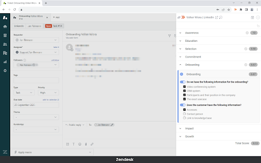 Linkando Sidebar for Linkando Playbooks  from Chrome web store to be run with OffiDocs Chromium online