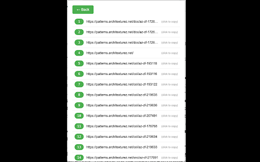LinkCollector  from Chrome web store to be run with OffiDocs Chromium online