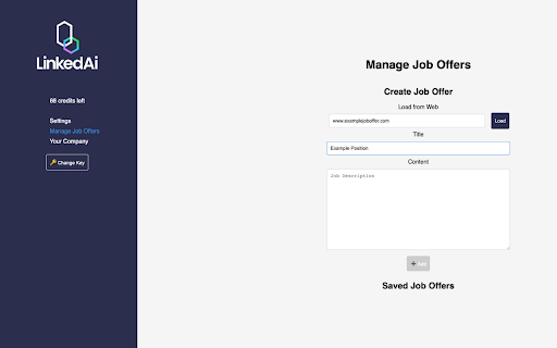 Linked.Ai  from Chrome web store to be run with OffiDocs Chromium online