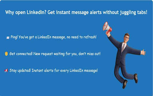 LinkedIn™ Alerts  from Chrome web store to be run with OffiDocs Chromium online