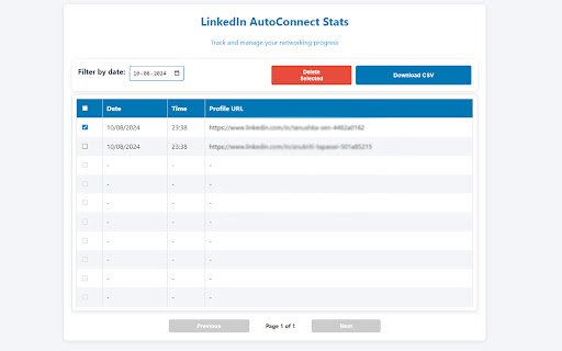 LinkedIn Auto Connect  from Chrome web store to be run with OffiDocs Chromium online