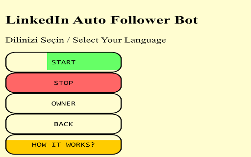 LinkedIn Auto Connect Sender Bot  from Chrome web store to be run with OffiDocs Chromium online