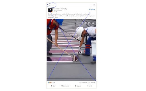 LinkedIn Feed Cleaner  from Chrome web store to be run with OffiDocs Chromium online