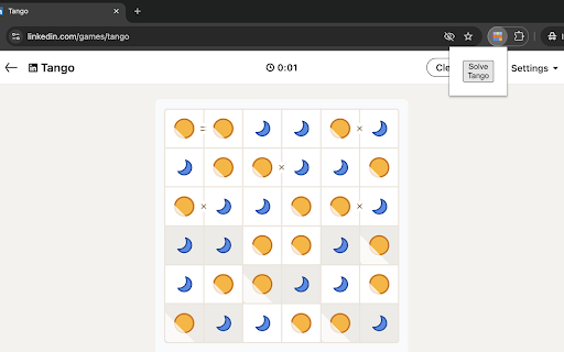 LinkedIn Games Solver  from Chrome web store to be run with OffiDocs Chromium online